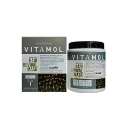 ماسک مو با آبکشی ویتامول مدل خاویار 1000 میل | رز سفید