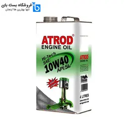 روغن موتور خودرو آترود مدل Hi-Tech 10w-40 SL 20000 حجم 4 لیتر