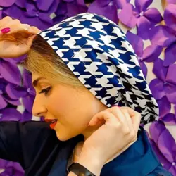 کلاه پزشکی طرح دار کد 1015 برند شکوه دندان