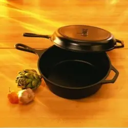 قابلمه چدن لاج مدل Combo Cooker