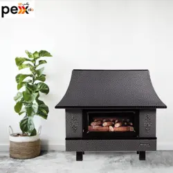 بخاری گازی شومینه ای نیک کالا مدل سیما