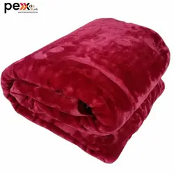 پتو نرمینه بافت مدل نگین کد 100 سایز 235×215 سانتی متر