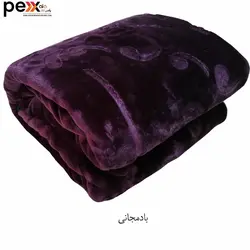 پتو نرمینه بافت مدل نگین کد 100 سایز 235×215 سانتی متر