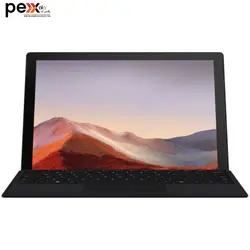 تبلت مایکروسافت مدل Surface Pro 7 - B به همراه کیبورد Black Type Cover