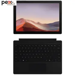 تبلت مایکروسافت مدل Surface Pro 7 - B به همراه کیبورد Black Type Cover