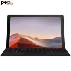 تبلت مایکروسافت مدل Surface Pro 7 Plus - B به همراه کیبورد Black Type Cover