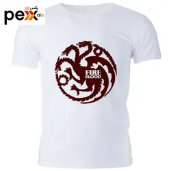 تی شرت مردانه گالری واو طرح Game of thrones Targaryen House کد CT10107