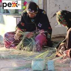 سبد حصیر بافی‎ آرانیک کد 107