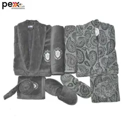 سرویس حوله پالتویی 8 تکه دانتلا ویتا سری کادیفه کد 5639