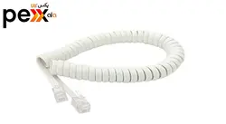 کابل تلفن فنری دی ام زد پرو کد DM200 به طول 2.5 متر