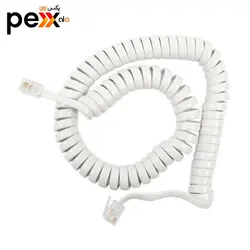 کابل فنری تلفن کد Mh0015 طول 2.5 متر