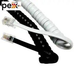 کابل فنری تلفن کد Mh0015 طول 2.5 متر