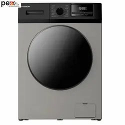 ماشین لباسشویی ایکس ویژن مدل TM84-BWBL/BSBL ظرفیت 8 کیلوگرم