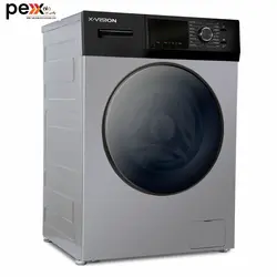 ماشین لباسشویی ایکس ویژن مدل TM84-BWBL/BSBL ظرفیت 8 کیلوگرم