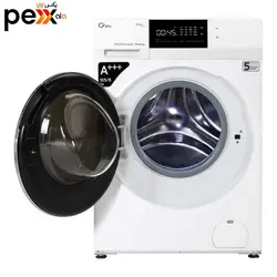 ماشین لباسشویی جی پلاس مدل GWM-KD1069W ظرفیت 10.5 کیلو گرم