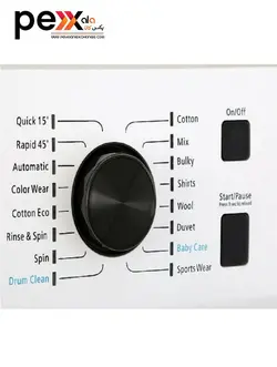 ماشین لباسشویی پاکشوما مدل TFU-83401 ظرفیت 8 کیلوگرم