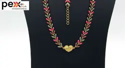 نیم ست طلا 18 عیار زنانه مانچو مدل smg017