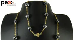 نیم ست طلا 18 عیار مانچو مدل smg001