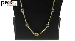 نیم ست طلا 18 عیار مانچو مدل smg001