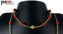 نیم ست طلا 18 عیار مانچو مدل smg007