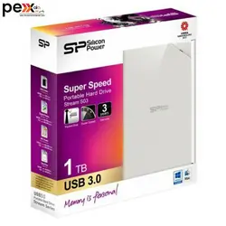 هارد دیسک اکسترنال سیلیکون پاور مدل Stream S03 ظرفیت 1 ترابایت