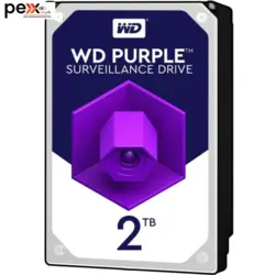 هارددیسک اینترنال وسترن دیجیتال مدل Purple WD20PURZ ظرفیت 2 ترابایت