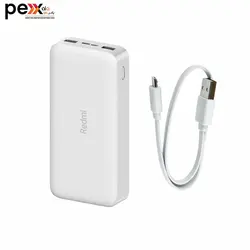 شارژر همراه شیائومی مدل Redmi PB200LZM ظرفیت 20000 میلی آمپر ساعت