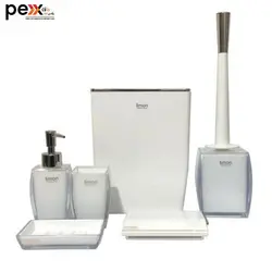 ست سرويس بهداشتى 6 تكه ليمون مدل SMPL کد SHR-105