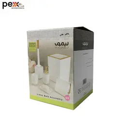 ست سرويس بهداشتى 6 تكه ليمون مدل SMPL کد SHR-105