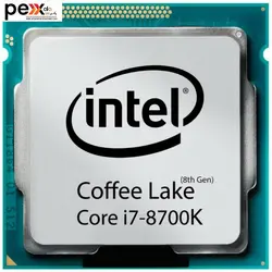 پردازنده مرکزی اینتل سری Coffee Lake مدل Core i7-8700K بدون فن