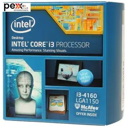 پردازنده مرکزی اینتل سری Haswell مدل Core i3-4160