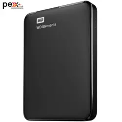 هارددیسک اکسترنال وسترن دیجیتال مدل المنتز ظرفیت 500 گیگابایت