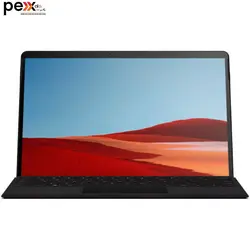 تبلت مایکروسافت مدل Surface Pro X LTE - B ظرفیت 256 گیگابایت به همراه کیبورد Black Type Cover