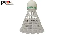 توپ بدمینتون یونکس مدل سفید Mavis 10 بسته 6 عددی