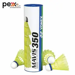 توپ بدمینتون یونکس مدل Mavis 350 Speed بسته 6 عددی