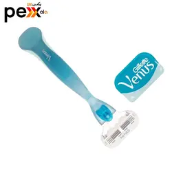 خود تراش ژیلت مدل venus به همراه تیغ یدک مدل VGW00765 بسته 5 عددی