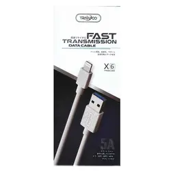 کابل شارژ و دیتا ترنیو مدل X6 Type-c