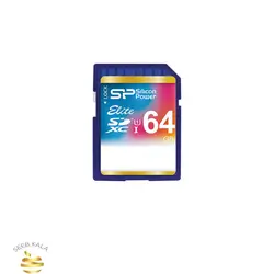 silicon power SDHC 64GB مدل Elite C10 کارت حافظه