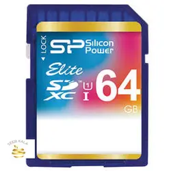 silicon power SDHC 64GB مدل Elite C10 کارت حافظه