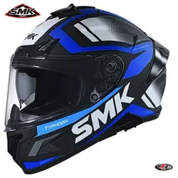 کلاه فک ثابت برند SMK collection 2024  Model TYPHOON GL-132