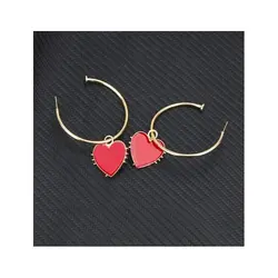 گوشواره طرح قلب