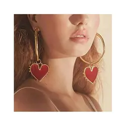 گوشواره طرح قلب