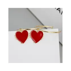 گوشواره طرح قلب