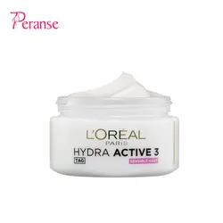 کرم نرم کننده لورآل مدل HYDRA ACTIVE 3 حجم 50 میلی لیتر | فروشگاه آرایشی و بهداشتی پرنس