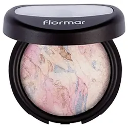 پودر فشرده هایلایتر فلورمار مدل Illuminator شماره 01 (Morning Star)