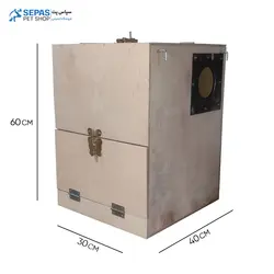 لانه طوطی کاسکو - تخته خارجی روس قابل شستشو (شاه طوطی ، سنگال و ...)