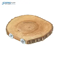 نشیمن گرد طبیعی طوطی و پرندگان - سایز بزرگ