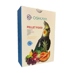 غذای تقویتی عروس هلندی اوشکایا مدل Pellet وزن 1 کیلوگرم