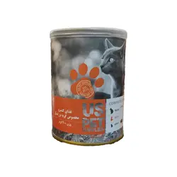 کنسرو گربه یو اس پت مدل مرغ کدو تنبل و سنبل الطیب