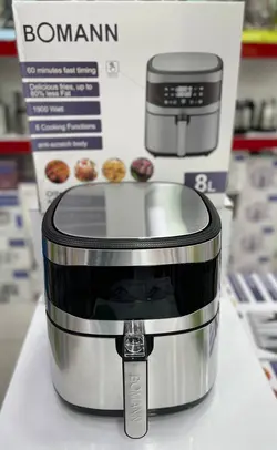سرخ کن رژیمی 8 لیتر بومن مدل: AF-8808 - مادانو